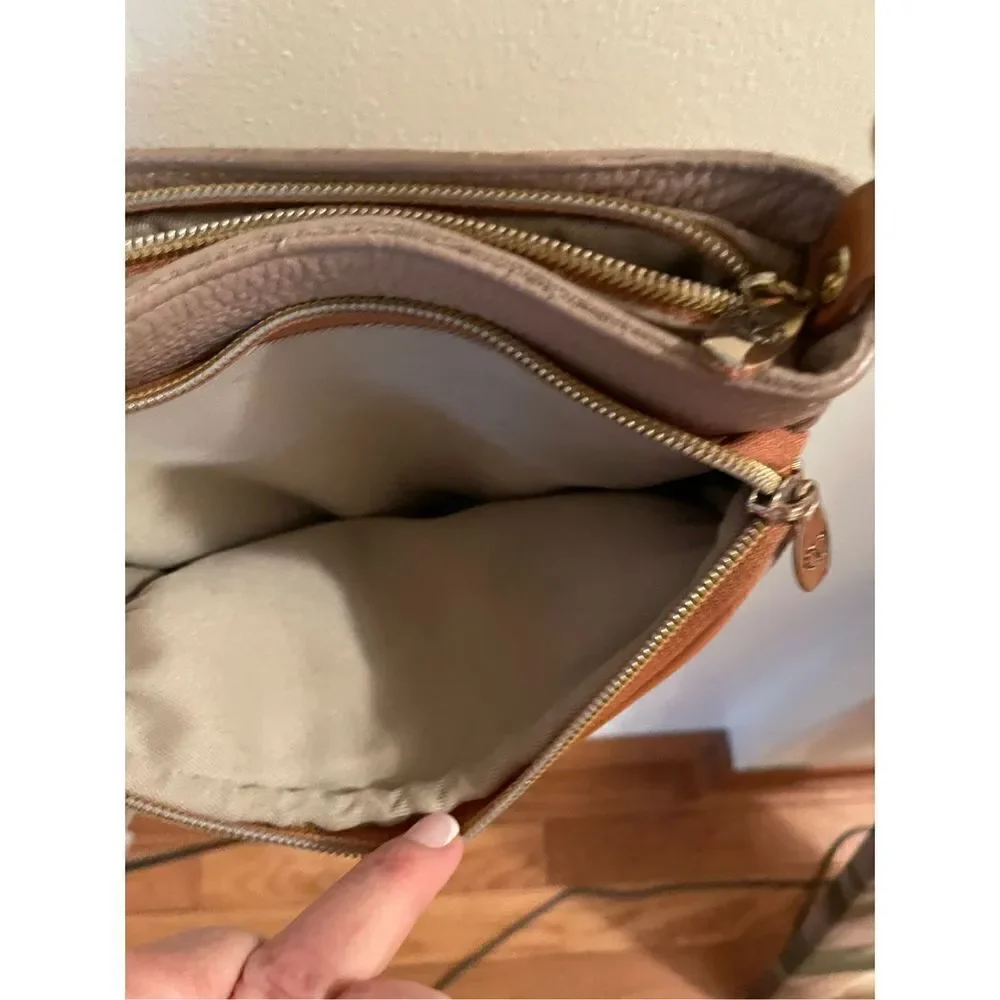 Valentina Leather Crossbody Purse